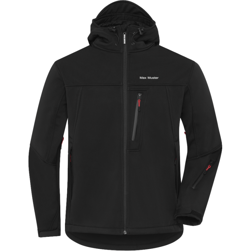 Softshell Kapuzenjacke Aspen